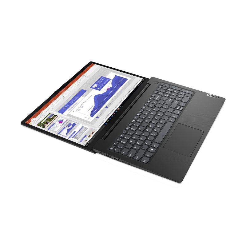 Lenovo V15 G2 IJL Intel® Celeron® N N4500 Laptop 39,6 cm (15.6") Full HD 8 GB DDR4-SDRAM 256 GB SSD Wi-Fi 6 (802.11ax) Windows 11 Home Deutsch Schwarz