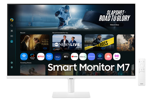 Samsung M7 M70F Computerbildschirm 109,2 cm (43") 3840 x 2160 Pixel 4K Ultra HD LCD Weiß