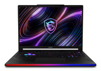MSI Raider 16 Max HX B2WI-079 Intel Core Ultra 9 290HX Plus Laptop 40,6 cm (16") Quad HD+ 32 GB DDR5-SDRAM 2 TB SSD NVIDIA GeForce RTX 5080 Laptop GPU Wi-Fi 7 (802.11be) Windows 11 Home Schwarz Deutsch