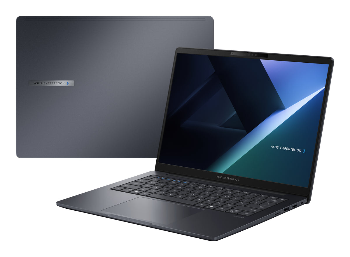 ASUS ExpertBook B3 B3405CCA-LY1072X Intel Core Ultra 5 125H Laptop 35,6 cm (14") WUXGA 16 GB DDR5-SDRAM 512 GB SSD Wi-Fi 6E (802.11ax) Windows 11 Pro Deutsch Grau