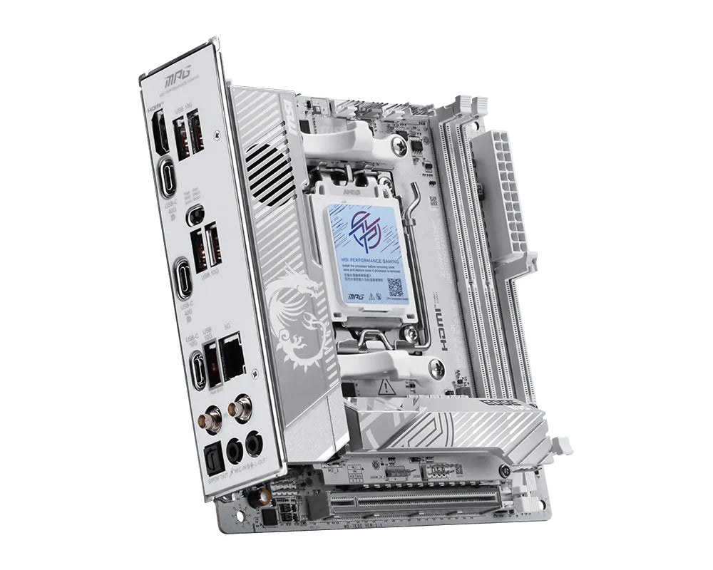 MSI MPG X870I EDGE TI EVO WIFI Motherboard AMD X870 Sockel AM5 mini ITX