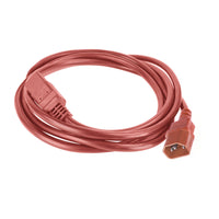 Cavo di alimentazione ACT C14 - C21 IEC60320 rosso 2 m