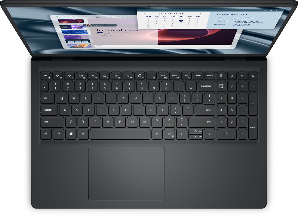 DELL Pro 15 Essential PV15255 AMD Ryzen™ 3 7320U Laptop 39,6 cm (15.6") Full HD 8 GB LPDDR5-SDRAM 512 GB SSD Wi-Fi 5 (802.11ac) Windows 11 Pro Deutsch Schwarz