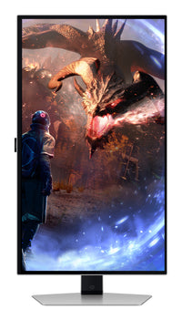 Samsung G60SD Computerbildschirm 68,6 cm (27") 2560 x 1440 Pixel Quad HD OLED Silber