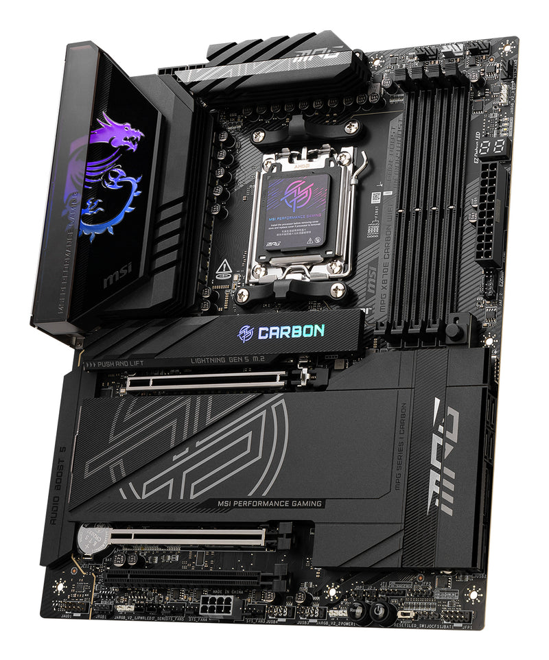 MSI MPG X870E CARBON WIFI Motherboard AMD X870E Sockel AM5 ATX