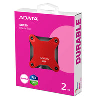 ADATA SD620 2 TB Micro-USB B 3.2 Gen 2 (3.1 Gen 2) Schwarz, Rot