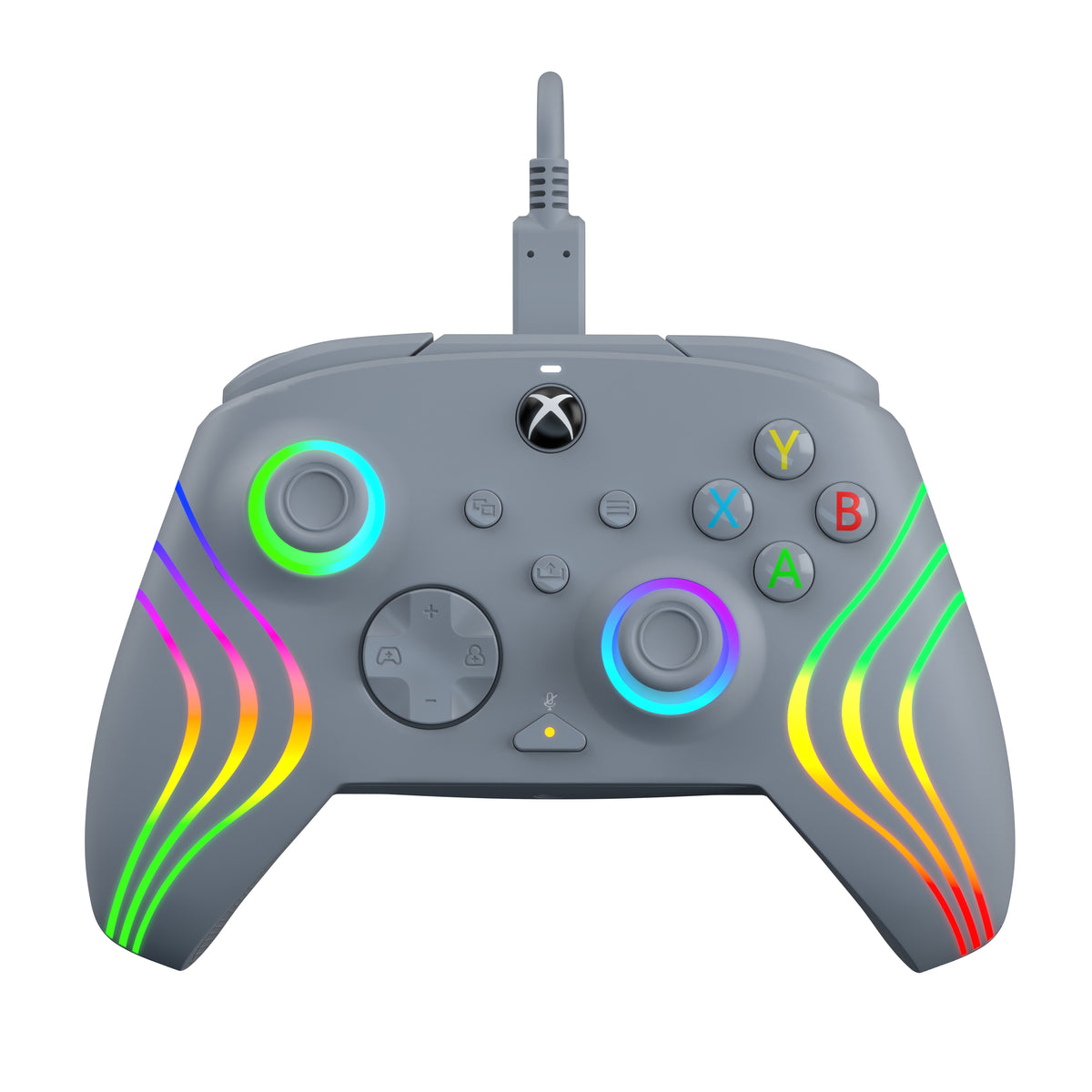 PDP Afterglow Wave Grau USB Gamepad Analog / Digital PC, Xbox One, Xbox Series S, Xbox Series X