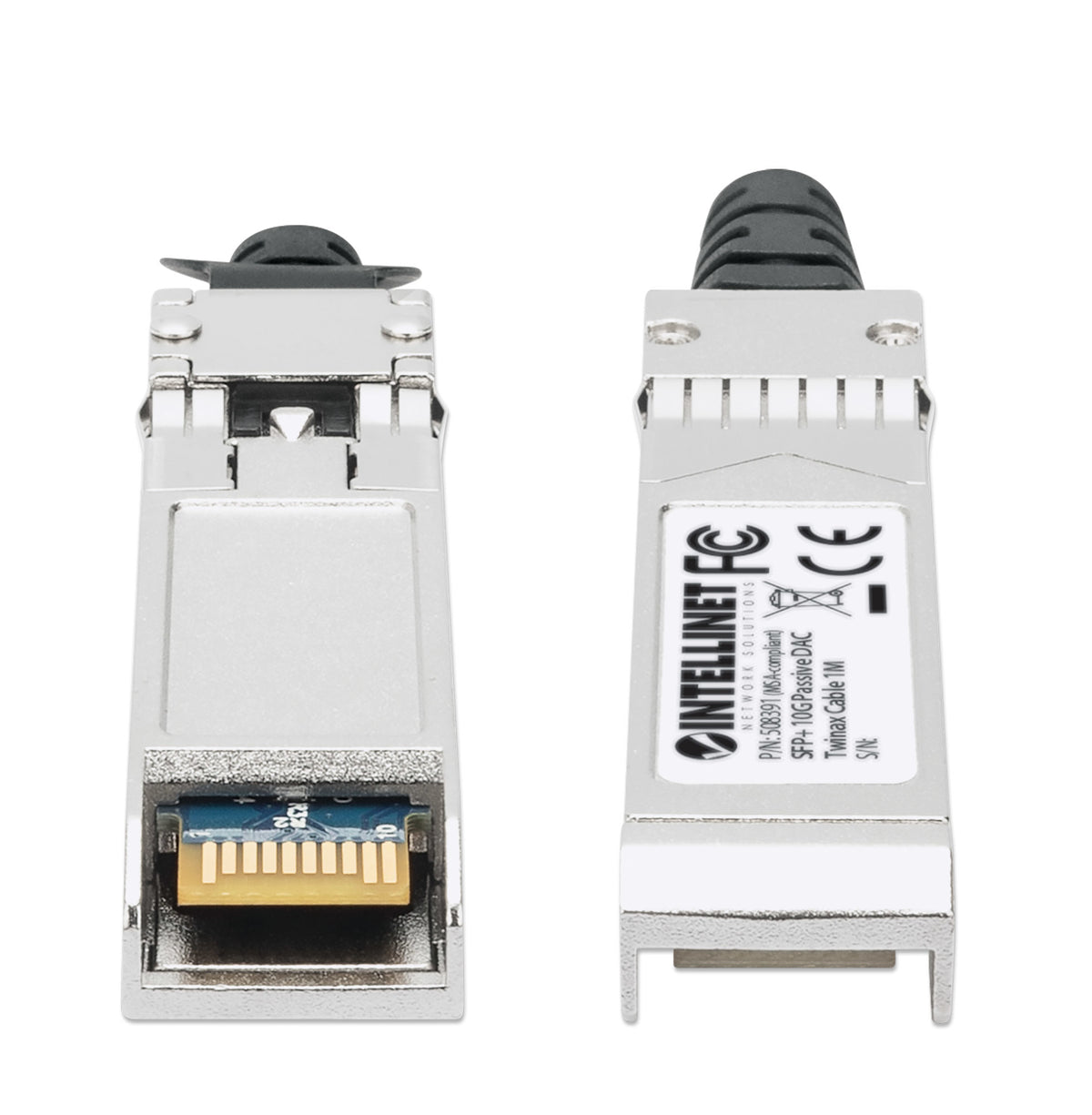 Intellinet SFP+ 10G Passives DAC Twinax-Kabel 1,0m MSA-konf.