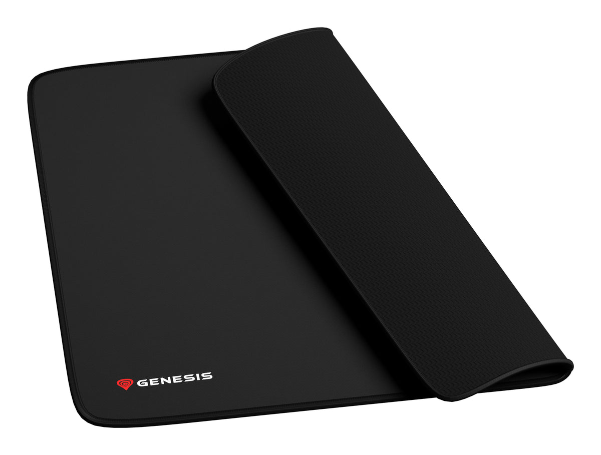 GENESIS Carbon 500 XL Logo Gaming-Mauspad Schwarz