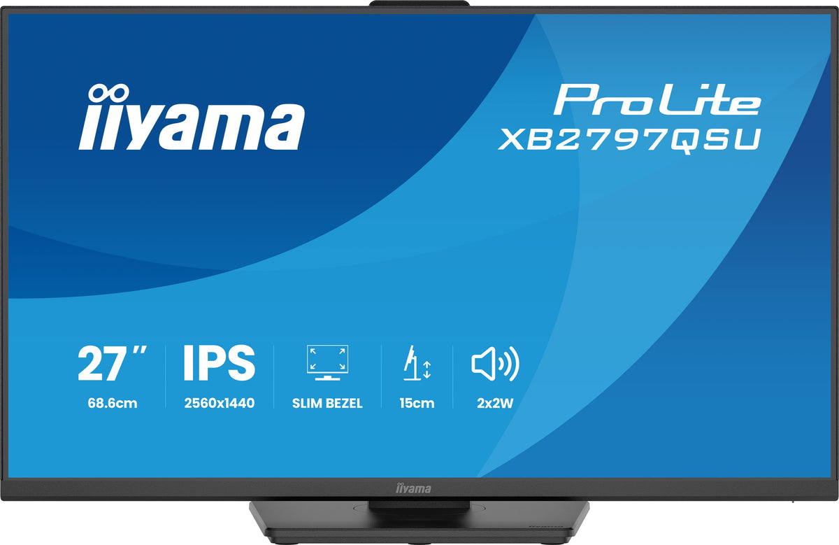 iiyama ProLite XB2797QSU-B1 Computerbildschirm 68,6 cm (27") 2560 x 1440 Pixel Quad HD LED Schwarz