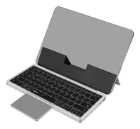 LogiLink ID0214 Tastatur Heimbüro Bluetooth QWERTZ Deutsch Grau