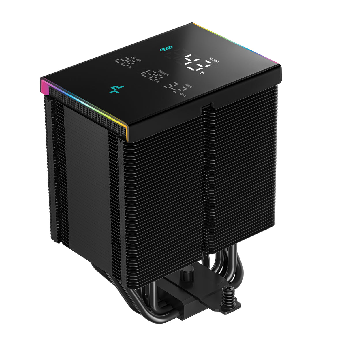 DeepCool AK500 Digital Pro Prozessor Luftkühlung 12 cm Schwarz 1 Stück(e)