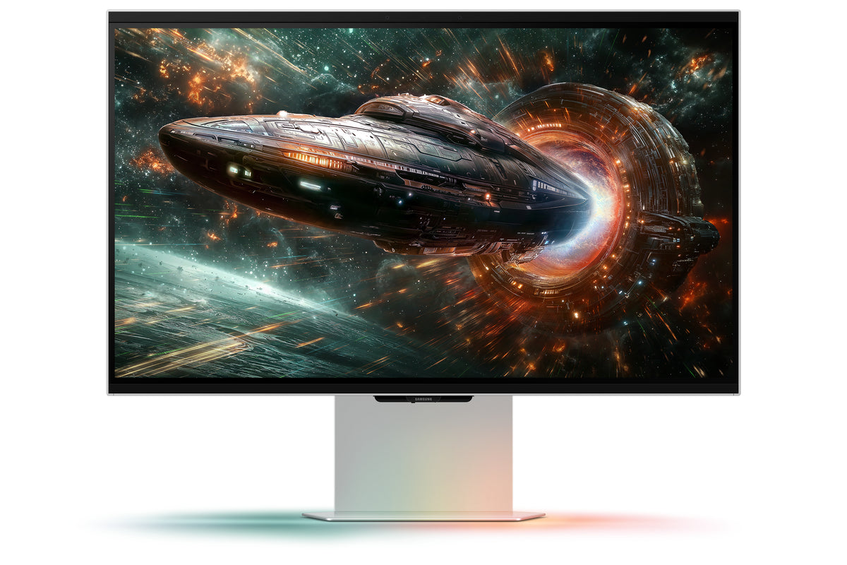 Samsung G90XF Computerbildschirm 68,6 cm (27") 3840 x 2160 Pixel 4K Ultra HD LCD Silber