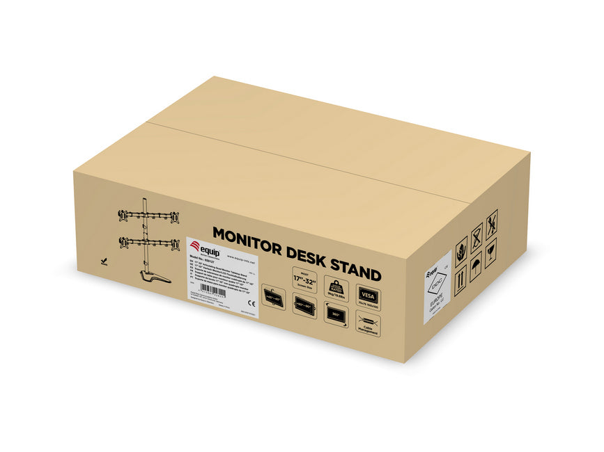 Equip 17"-32" Vierfach-Monitor/LCD-Tischfußhalterung
