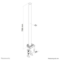 Neomounts FPMA-D935POLE Verlängerungsrohr für Monitorarm - H 70 cm