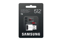 Samsung T9 microSDXC™ UHS-I Speicherkarte - 512 GB mit USB-Kartenleser ‎ ‎