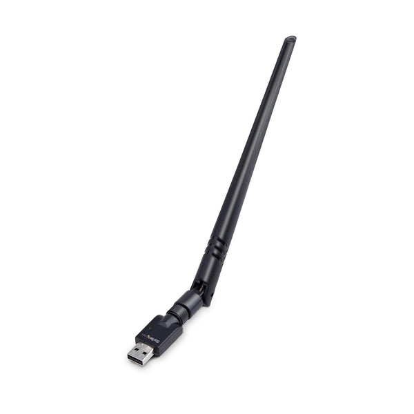 StarTech.com USB Bluetooth 5.3 Adapter, Klasse 1, USB Bluetooth Dongle-Stick für PC/Laptop, Konnektivität mit hoher Reichweite für Tastatur/Maus/Audio Streaming und PAN Netzwerk, Windows/Linux
