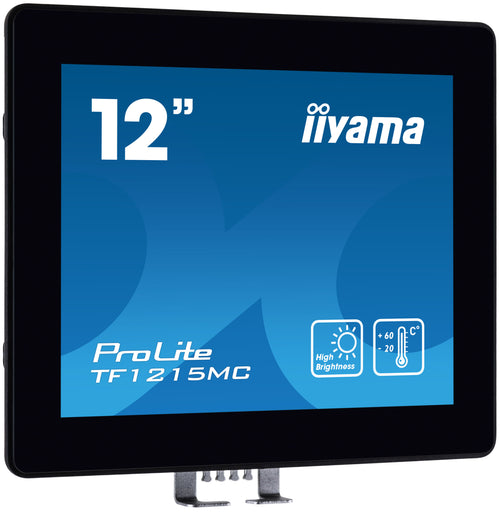 iiyama TF1215MC-B1 Computerbildschirm 30,7 cm (12.1") 1024 x 768 Pixel LCD Touchscreen Schwarz