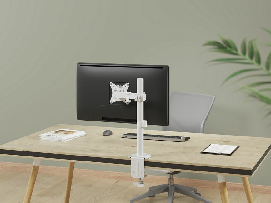 Equip 17"-32" Bewegliche Monitor/LCD-Tischhalterung, Weiß
