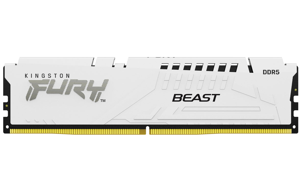 Kingston Technology FURY Beast 64GB 5600MT/s DDR5 CL40 DIMM (2er-Kit) White XMP