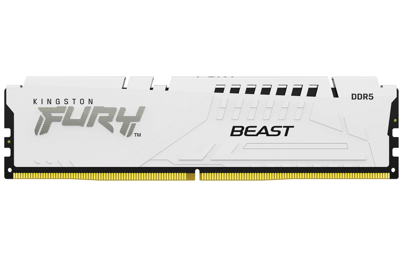 Kingston Technology FURY Beast 32 GB 6000 MT/s DDR5 CL30 DIMM (Kit of 2) White EXPO