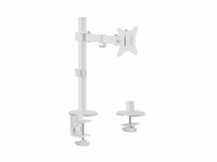 Equip 17"-32" Bewegliche Monitor/LCD-Tischhalterung, Weiß
