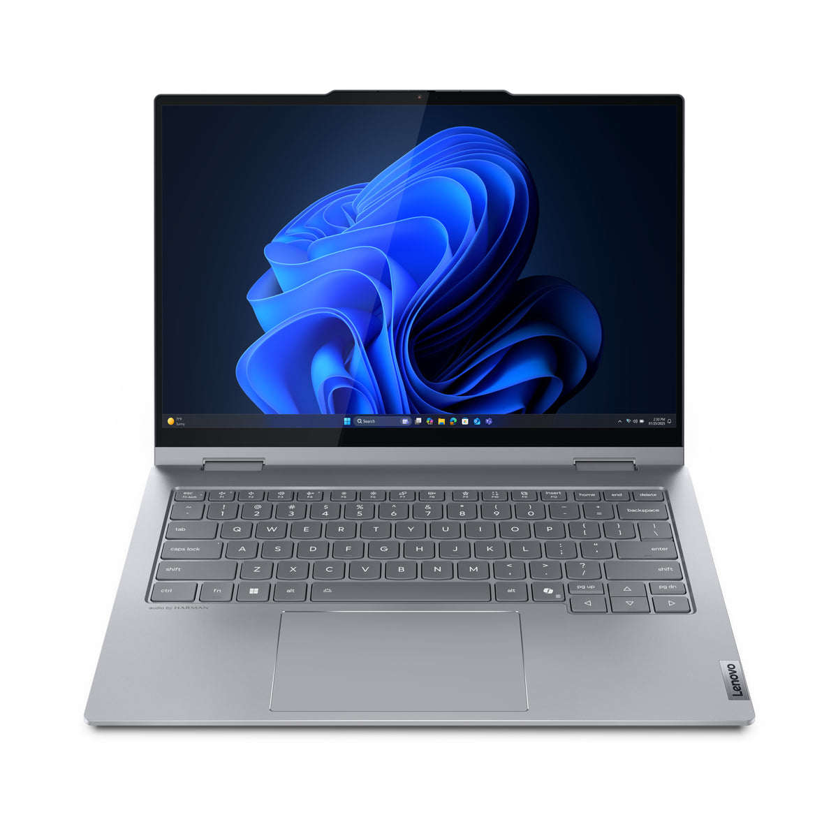 Lenovo ThinkBook 14 2-in-1 G5 IAU Intel Core Ultra 7 255U Hybrid (2-in-1) 35,6 cm (14") Touchscreen WUXGA 32 GB DDR5-SDRAM 1 TB SSD Wi-Fi 6E (802.11ax) Windows 11 Pro Grau Deutsch