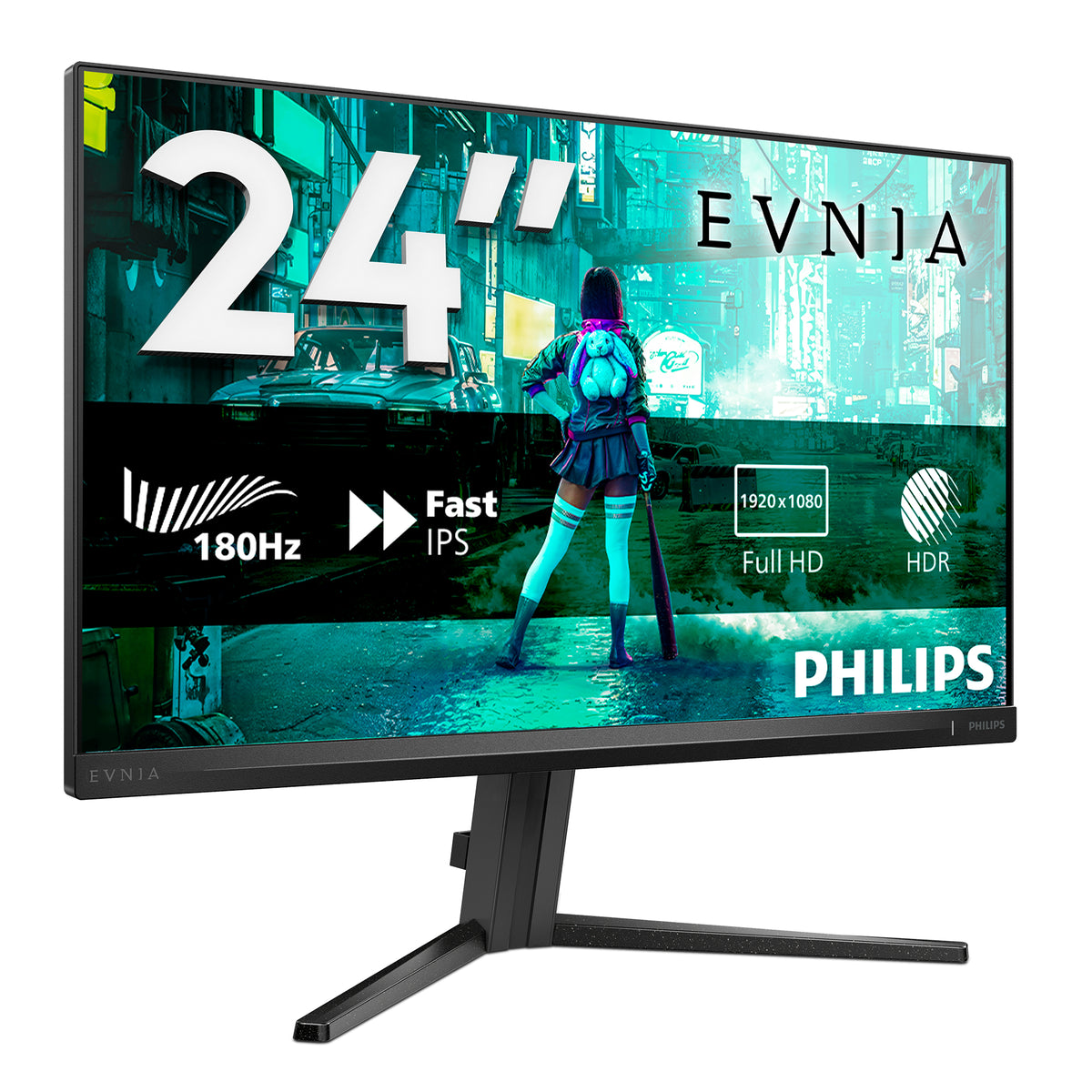Philips Evnia 24M2N3200S/00 Computerbildschirm 60,5 cm (23.8") 1920 x 1080 Pixel Full HD LCD Schwarz