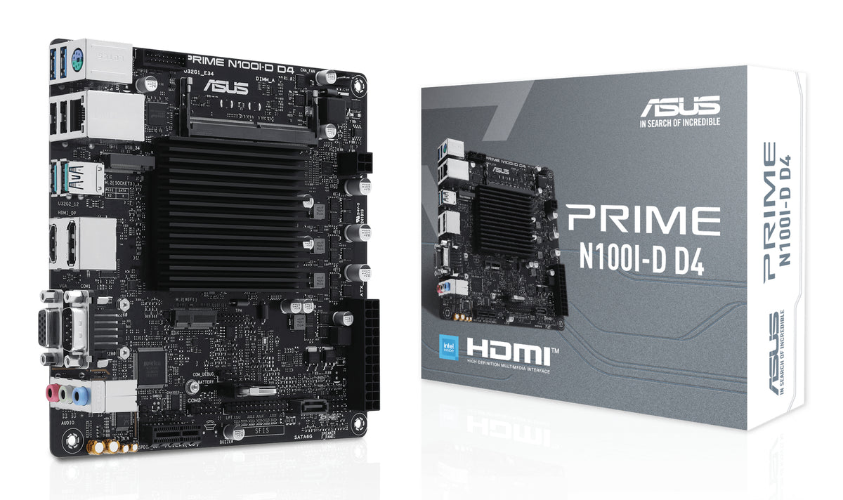 ASUS PRIME N100I-D D4 NA (integrated CPU) mini ITX