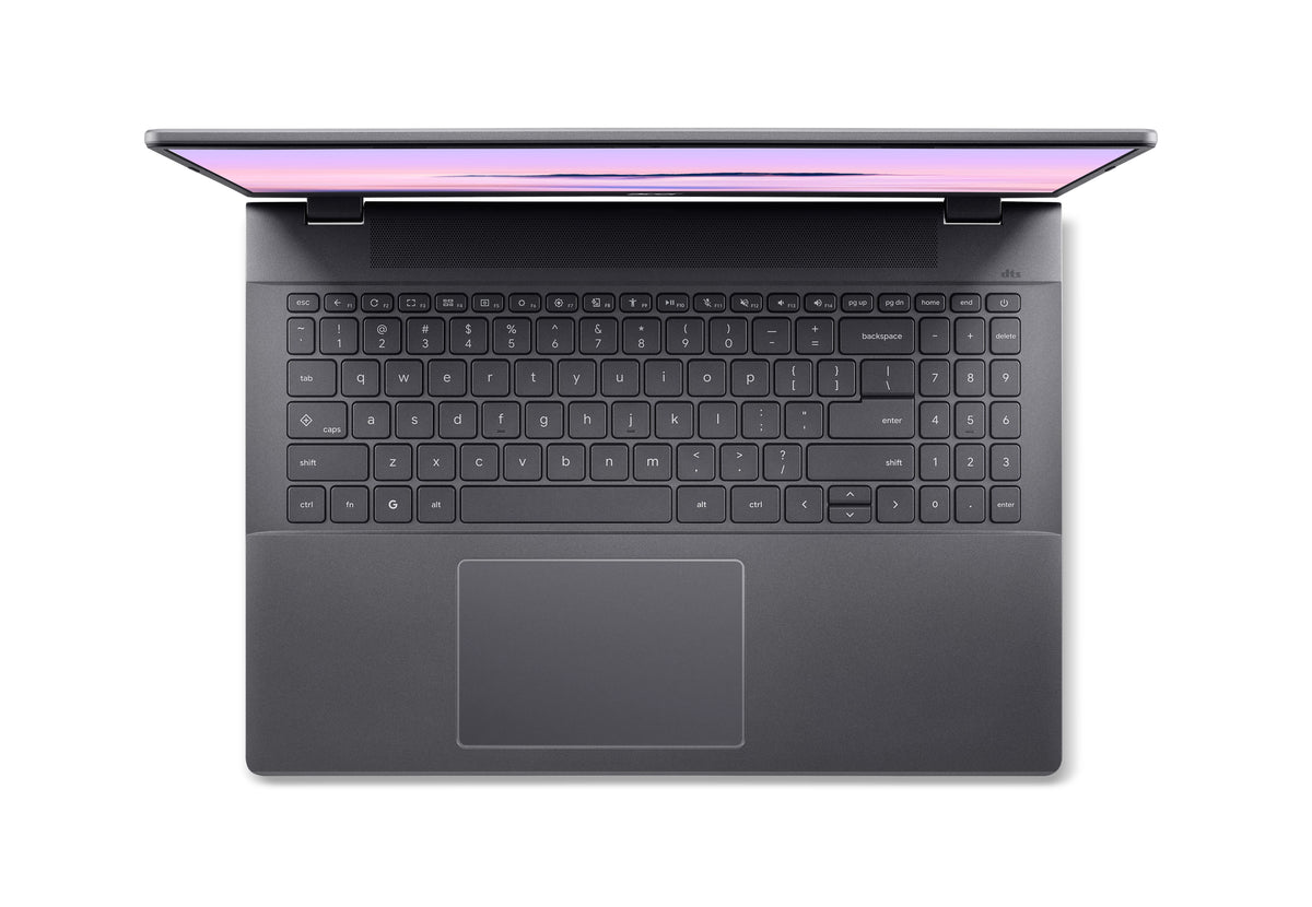 Acer Chromebook CB516-1H-582S Intel Core 5 120U 40,6 cm (16") WUXGA 16 GB LPDDR5-SDRAM 256 GB SSD Wi-Fi 6E (802.11ax) ChromeOS Grau QWERTZ Deutsch
