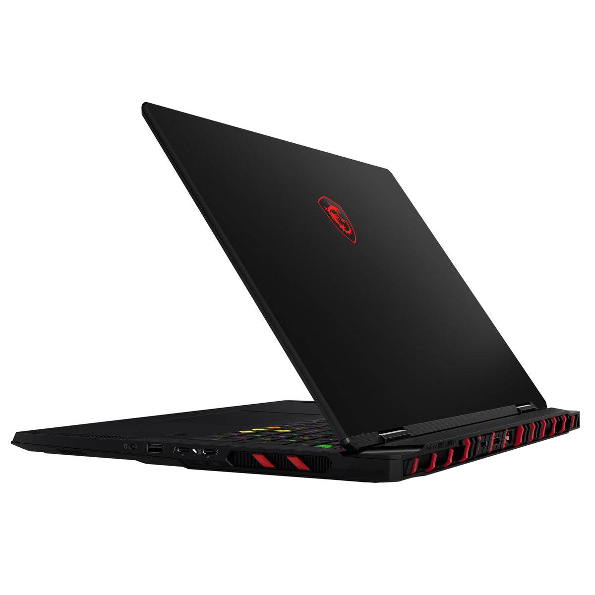MSI Raider 18 HX AI A2XWJG NVIDIA GeForce Intel Core Ultra 9 285HX Laptop 45,7 cm (18") UHD+ 64 GB DDR5-SDRAM 4 TB SSD NVIDIA GeForce RTX 5090 Wi-Fi 7 (802.11be) Windows 11 Pro Schwarz