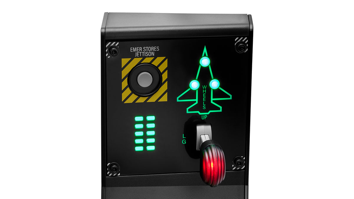 Thrustmaster Viper Panel Schwarz USB Flugsimulation Analog / Digital PC