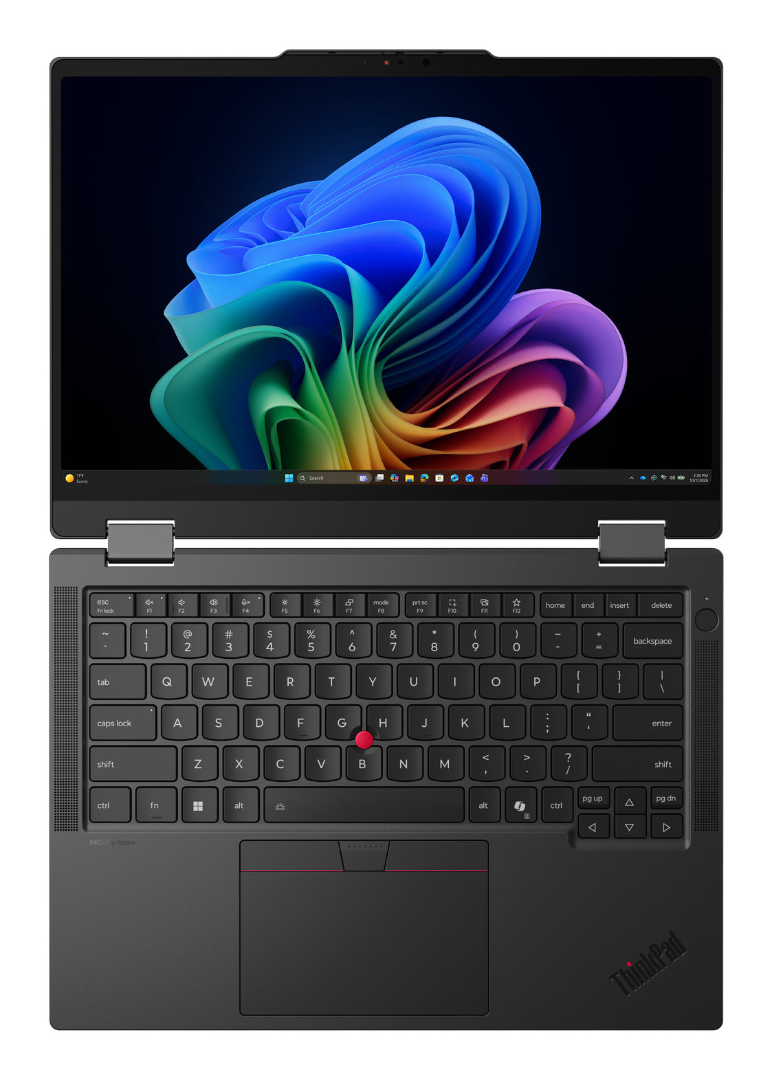 Lenovo ThinkPad T14s 2-in-1 Gen 2 Copilot+ PC Intel Core Ultra 7 355 Hybrid (2-in-1) 35,6 cm (14") Touchscreen WUXGA 32 GB LPDDR5x-SDRAM 1 TB SSD Wi-Fi 7 (802.11be) Windows 11 Pro Schweiz Schwarz