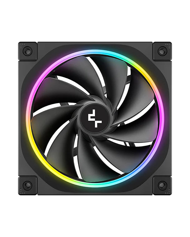 DeepCool FL12R Computergehäuse Ventilator 12 cm Schwarz 1 Stück(e)