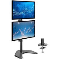 Techly ICA-LCD 2520V Flachbildschirm-Tischhalterung 68,6 cm (27") Tisch/Bank Schwarz