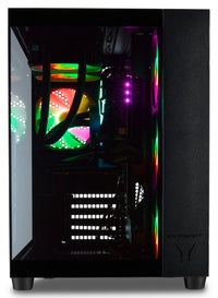 ERAZER Tank X15 (MD 340128) AMD Ryzen™ 7 7800X3D 32 GB DDR5-SDRAM 1 TB SSD NVIDIA GeForce RTX 5060 Ti Windows 11 Home Tower PC Schwarz