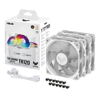 ASUS TUF GAMING TR120 ARGB 3IN1 White Computergehäuse Luftkühlung 12 cm Weiß