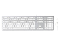 Conceptronic KAYNE02WPT USB Slim-Tastatur, QWERTY Portugiesisch, kompatibel mit Windows und macOS