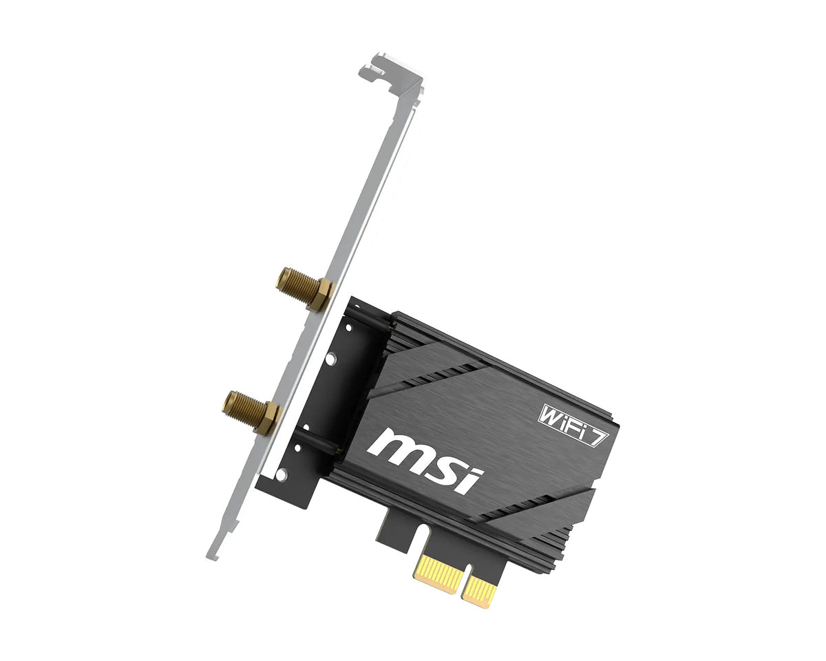MSI HERALD BE6500 WIFI 7 PCIE CARD Netzwerkkarte Eingebaut