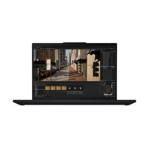 Lenovo ThinkPad P16s Gen 4 (AMD) Copilot+ PC AMD Ryzen AI 7 350 Workstation mobile 40,6 cm (16") WUXGA 48 GB DDR5-SDRAM 512 GB SSD Wi-Fi 7 (802.11be) Windows 11 Pro Tedesco Nero