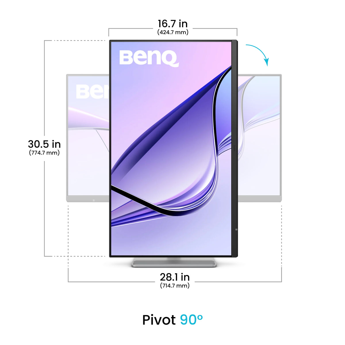 BenQ MA320UG Computerbildschirm 80 cm (31.5") 3840 x 2160 Pixel 4K Ultra HD Weiß