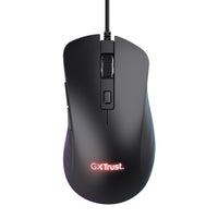Trust GXT924 YBAR+ Maus Gaming rechts USB Typ-A Optisch 25600 DPI