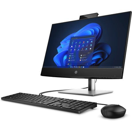 HP ProOne 440 G9 Intel® Core™ i5 i5-13500T 60,5 cm (23.8") 1920 x 1080 Pixel Touchscreen All-in-One-PC 16 GB DDR4-SDRAM 512 GB SSD Windows 11 Pro Wi-Fi 6E (802.11ax) Schwarz, Silber