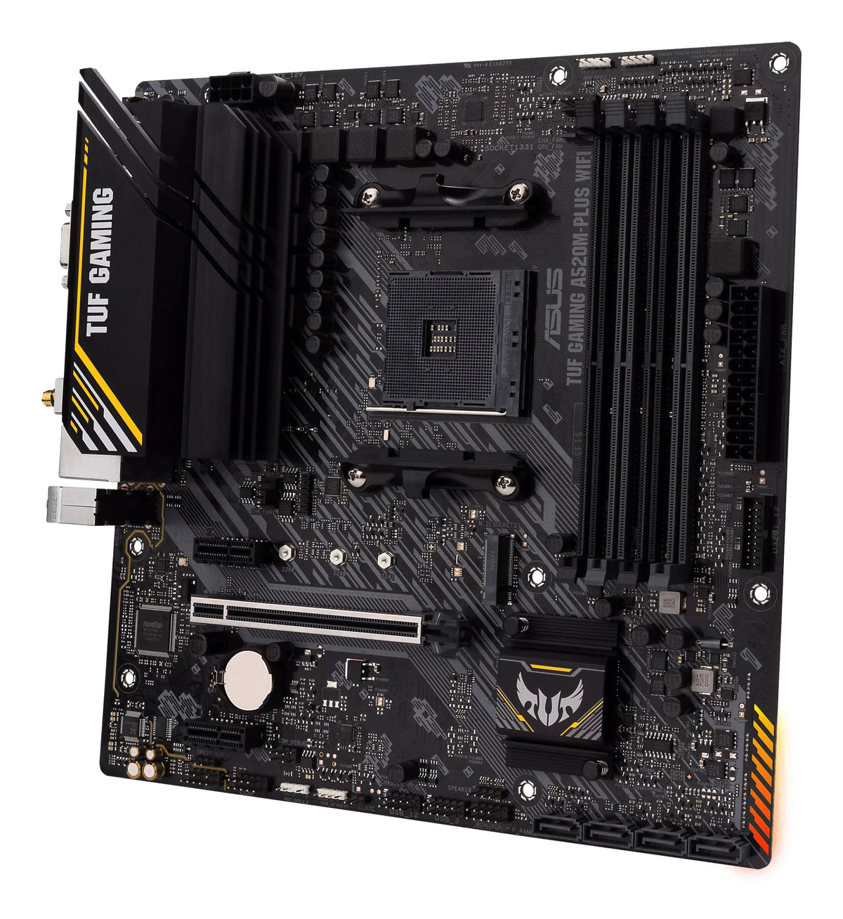 ASUS TUF GAMING A520M-PLUS WIFI AMD A520 Sockel AM4 micro ATX