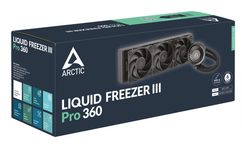 K Cooler Wasserkühlung Arctic Liquid Freezer III Pro 360 Black
