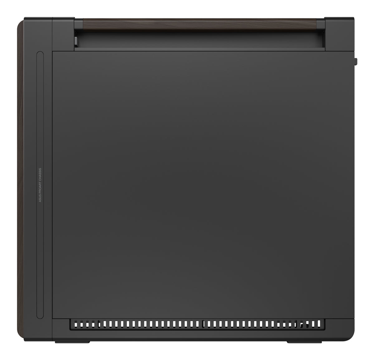 ASUS ProArt PA602 Wood Edition Modern Black - Tempered Glass Panel Midi Tower Schwarz, Holz
