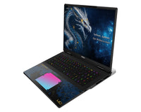 MSI Titan 18 HX Dragon Edition Draco Epic A2WJ-1218DE Intel Core Ultra 9 290HX Plus Laptop 45,7 cm (18") UHD+ 96 GB DDR5-SDRAM 4 TB SSD NVIDIA GeForce RTX 5090 Laptop-GPU Wi-Fi 7 (802.11be) Windows 11 Home Schwarz Deutsch