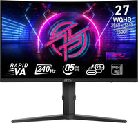 MSI MPG 275CQRXFDE Computerbildschirm 68,6 cm (27") 2560 x 1440 Pixel Wide Quad HD Schwarz