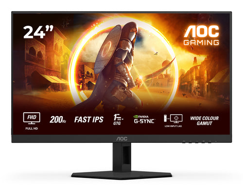 AOC G4 24G4HRE Computerbildschirm 60,5 cm (23.8") 1920 x 1080 Pixel Full HD LED Schwarz, Rot