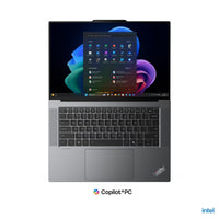 Lenovo ThinkPad X9-15p Gen 1 Aura Edition Copilot+ PC 358H Laptop 38,9 cm (15.3") Touchscreen 2.8K 64 GB 1 TB SSD Wi-Fi 7 (802.11be) Windows 11 Pro Grau Deutsch